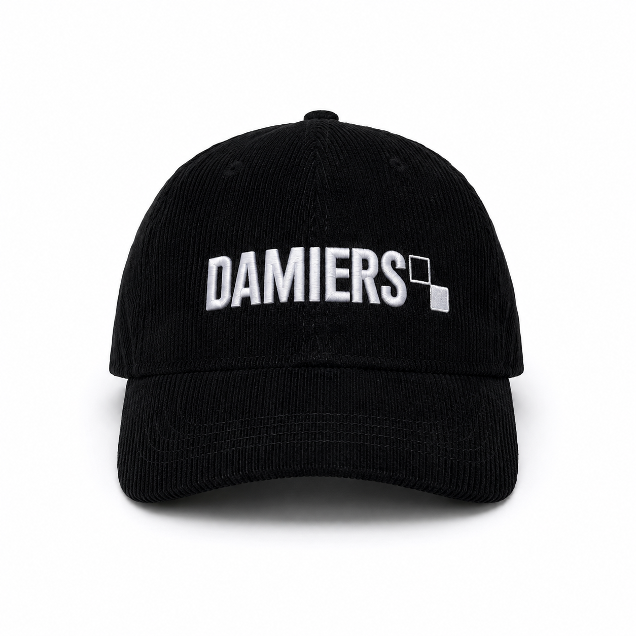 Casquette Velours Damiers