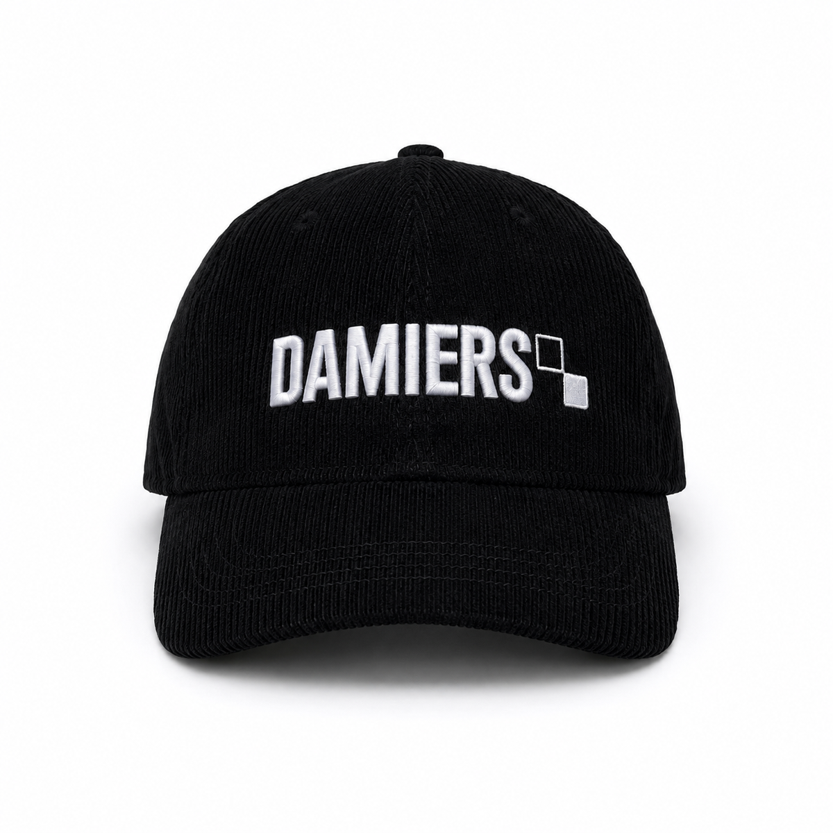 Casquette Velours Damiers