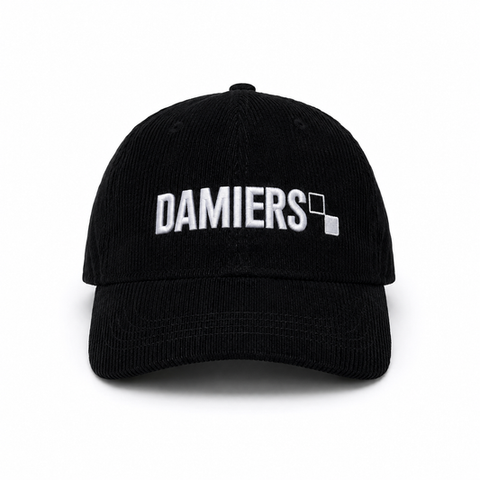 Casquette Velours Damiers