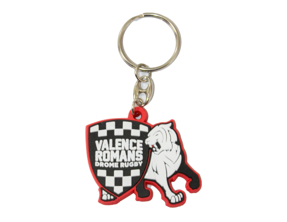 Porte Clé Blason Silicone