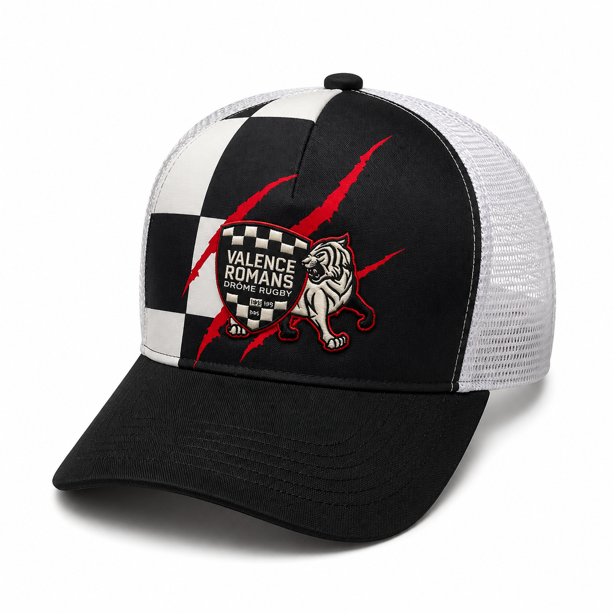 Casquette Trucker Damiers