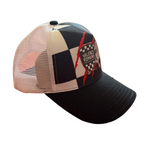Casquette Trucker Damiers
