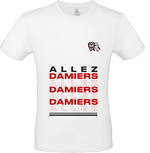 T-shirt Supporter allez Damiers 25/26