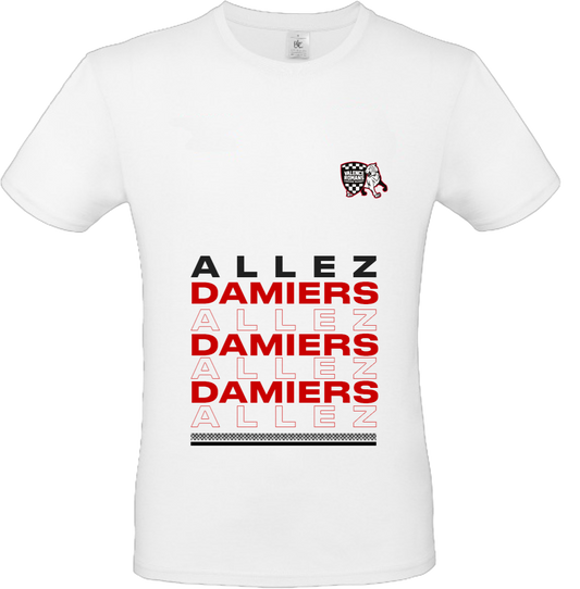 T-shirt Supporter allez Damiers 25/26